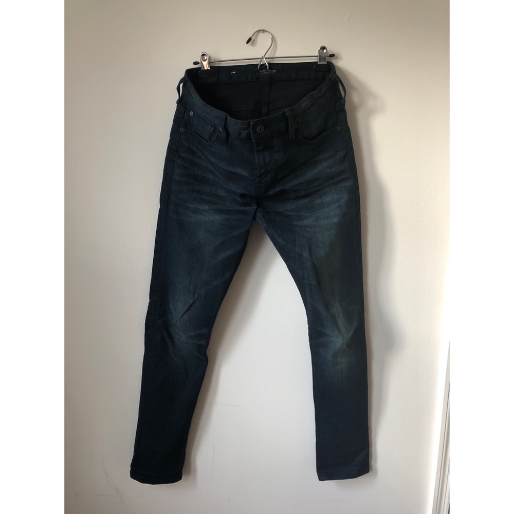 Scotch & Soda “Tye” Slim Carrot Fit Denim Jeans
